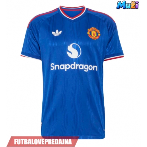 Lacne Muži Futbalové dres Manchester United Benjamin Sesko #30 2026-27 Krátky Rukáv - Preč